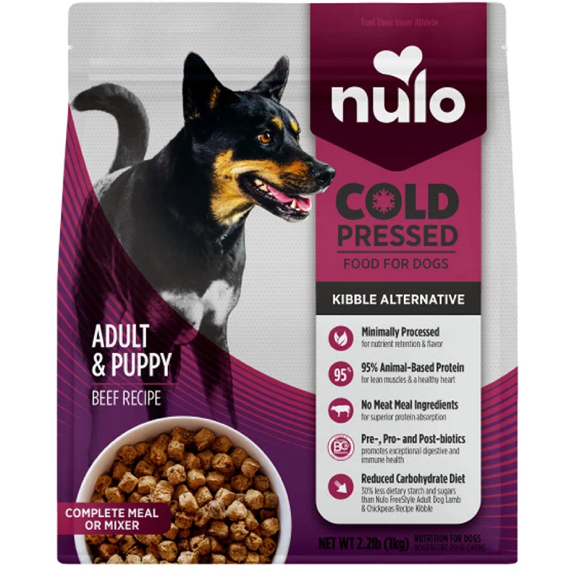 Nulo Cold Pressed Dog Beef 2.2 lbs